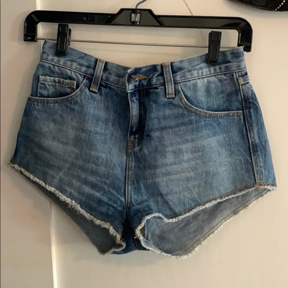 Zara denim shorts